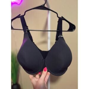 Skims Fits Everybody T-Shirt Demi Bra in Onyx - Size 36DDDD